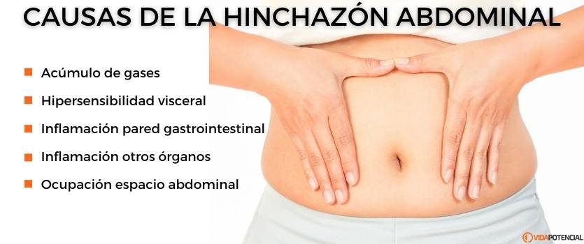 causas hinchazon abdominal