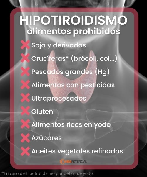 Hipotiroidismo: los mejores y peores alimentos 3