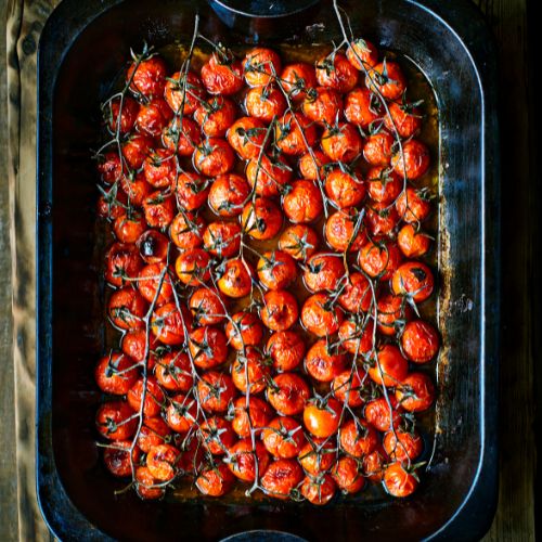 tomates cherry asados