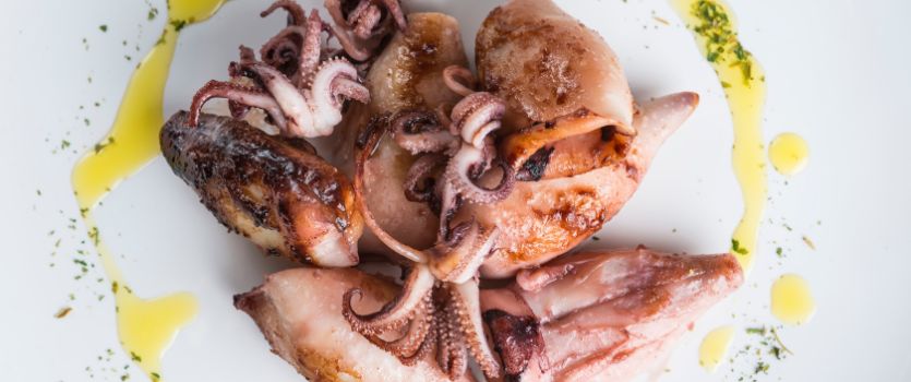 Calamares con salsa de perejil 1