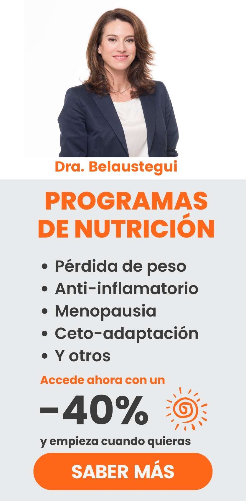 Dra. Isabel Belaustegui: nutrición, medicina integrativa y la dieta para vencer el miedo 1